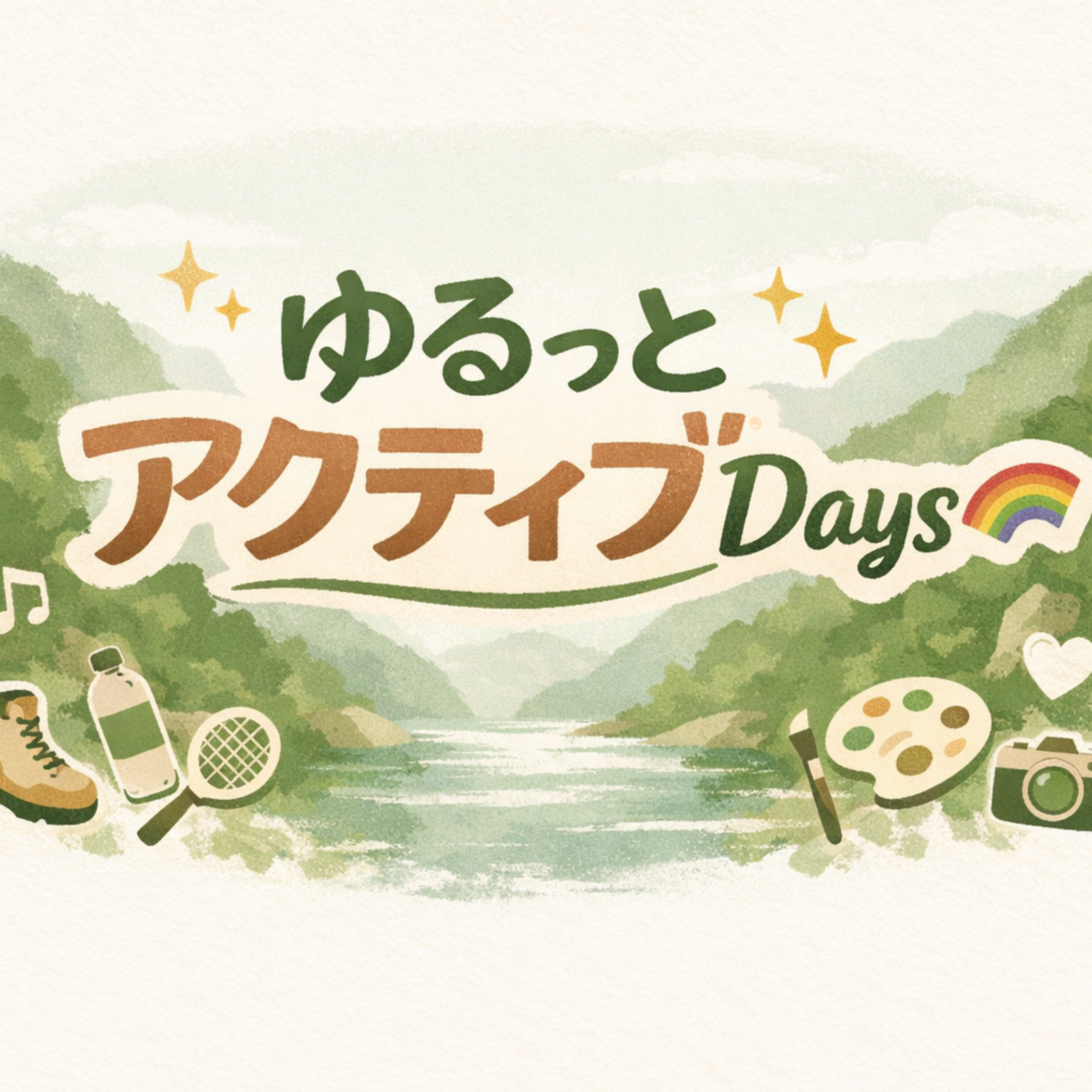 ゆるっとアクティブDays🌈