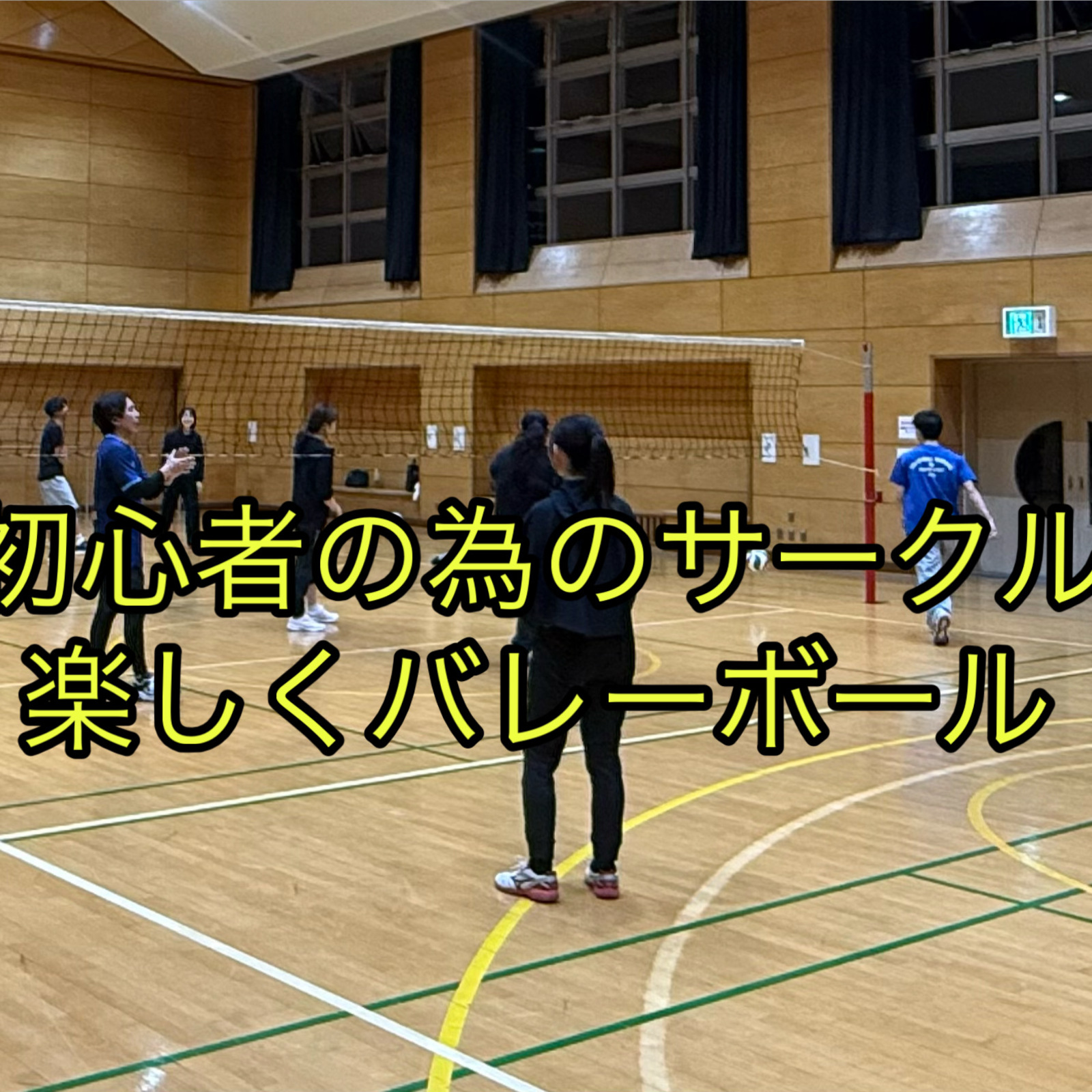 初心者の為のバレーボール！✨️