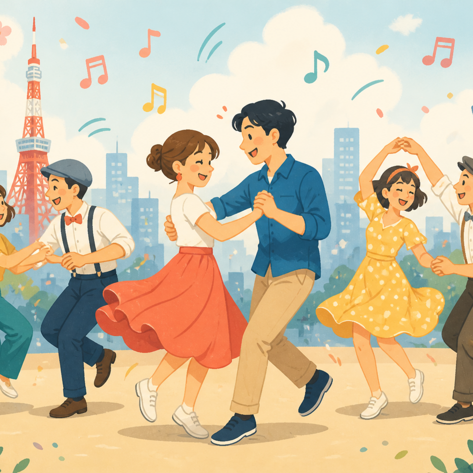 初めてのペアダンス体験 in 東京