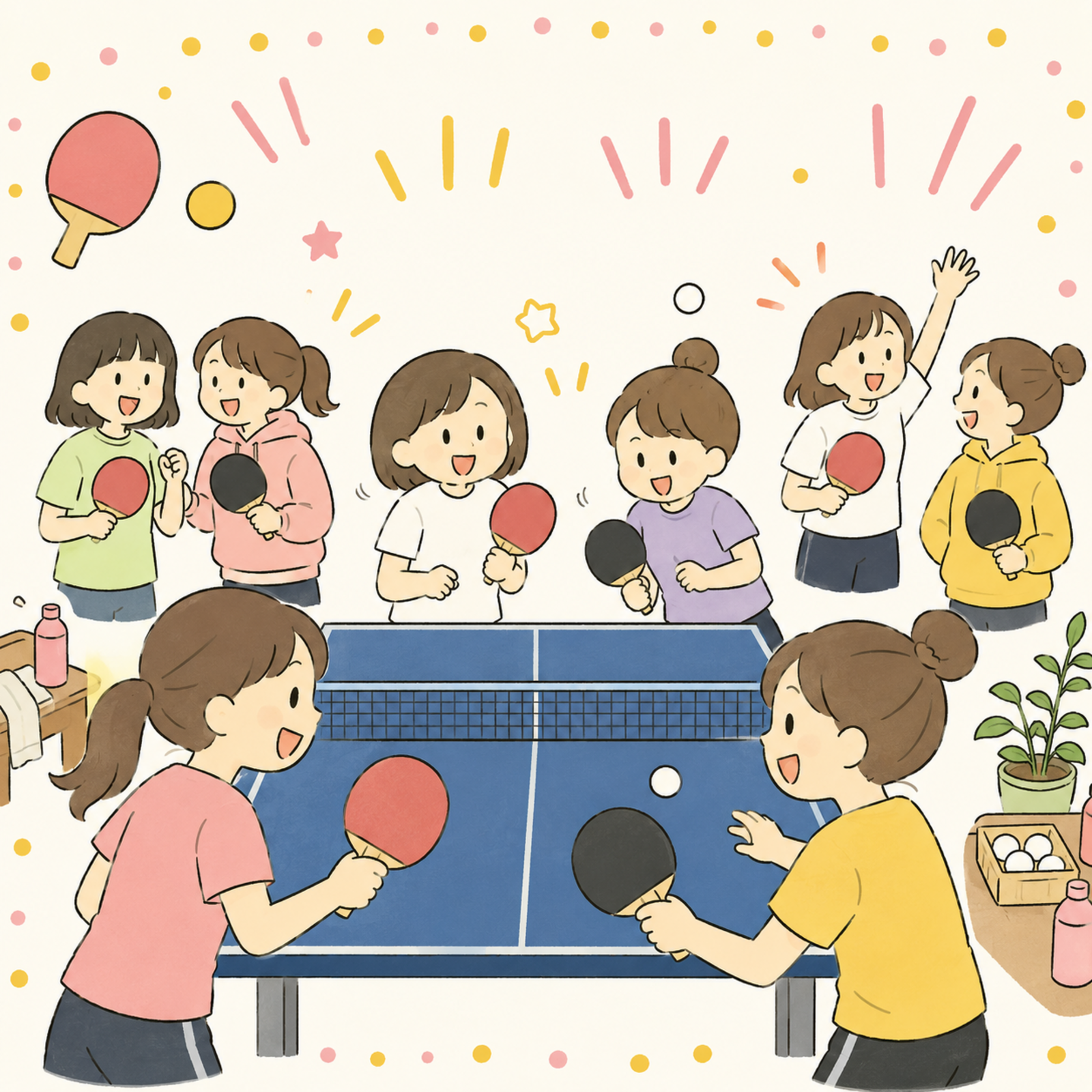 【20代女性限定】はじめまして卓球🏓