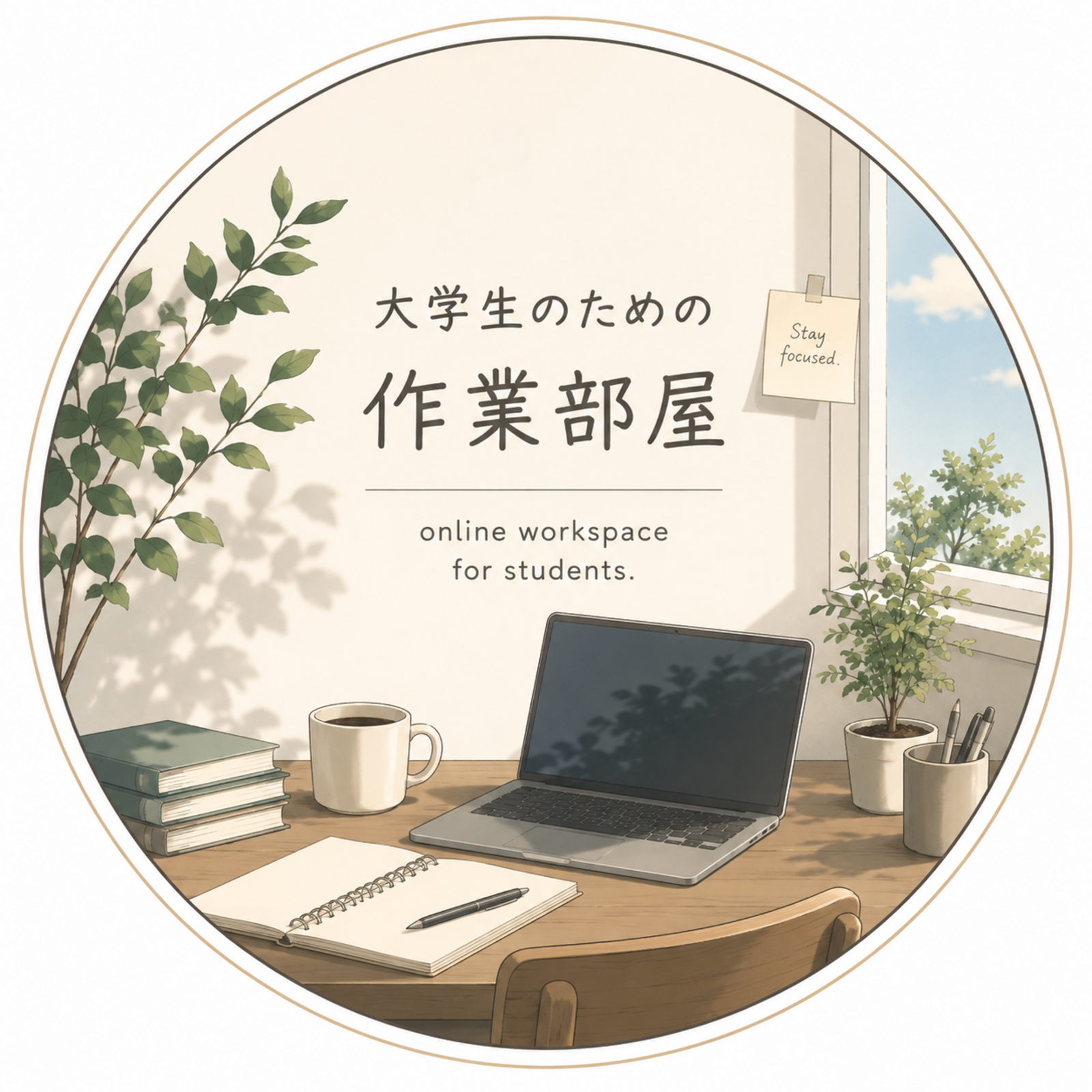 大学生のための作業部屋