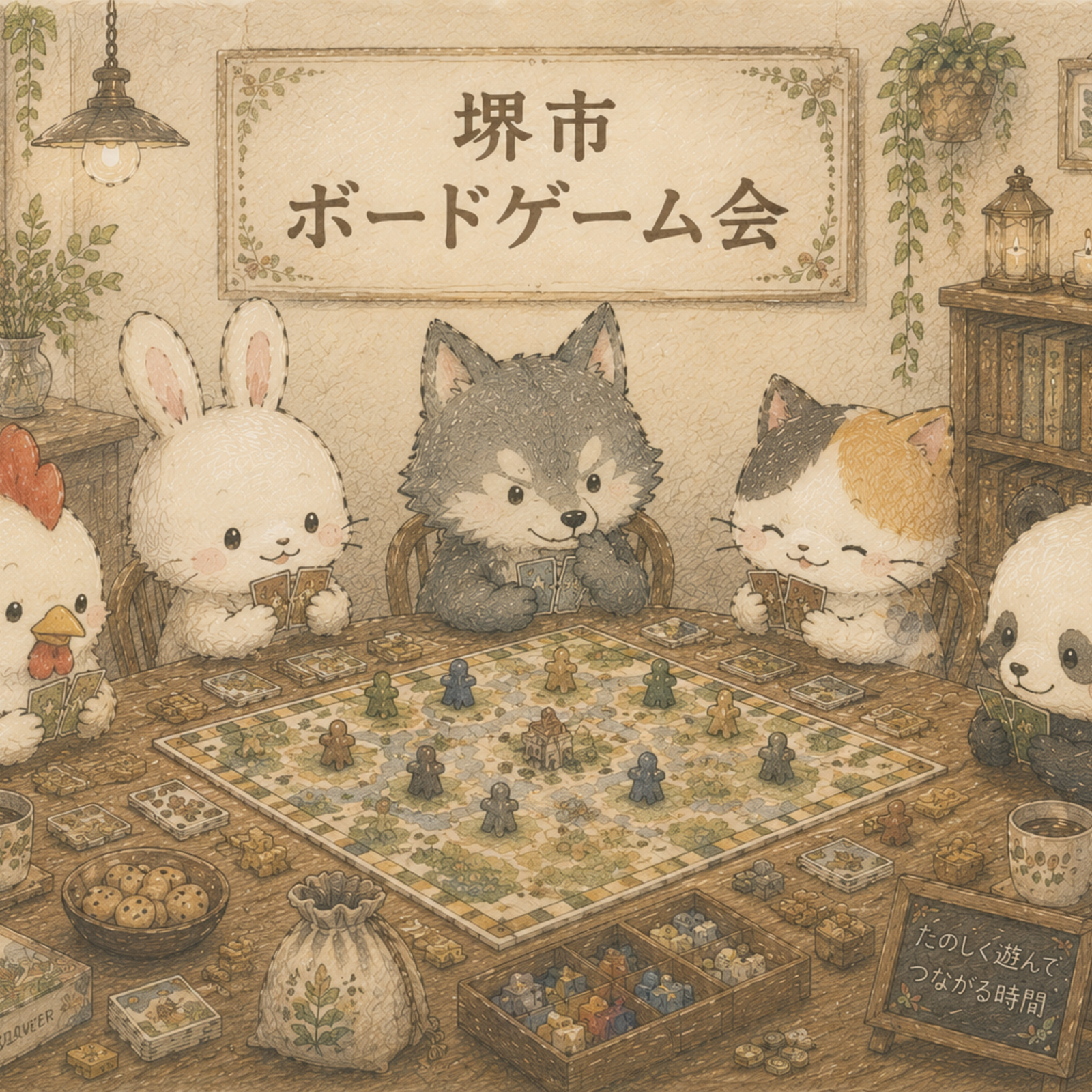堺市ボードゲーム会⌛️