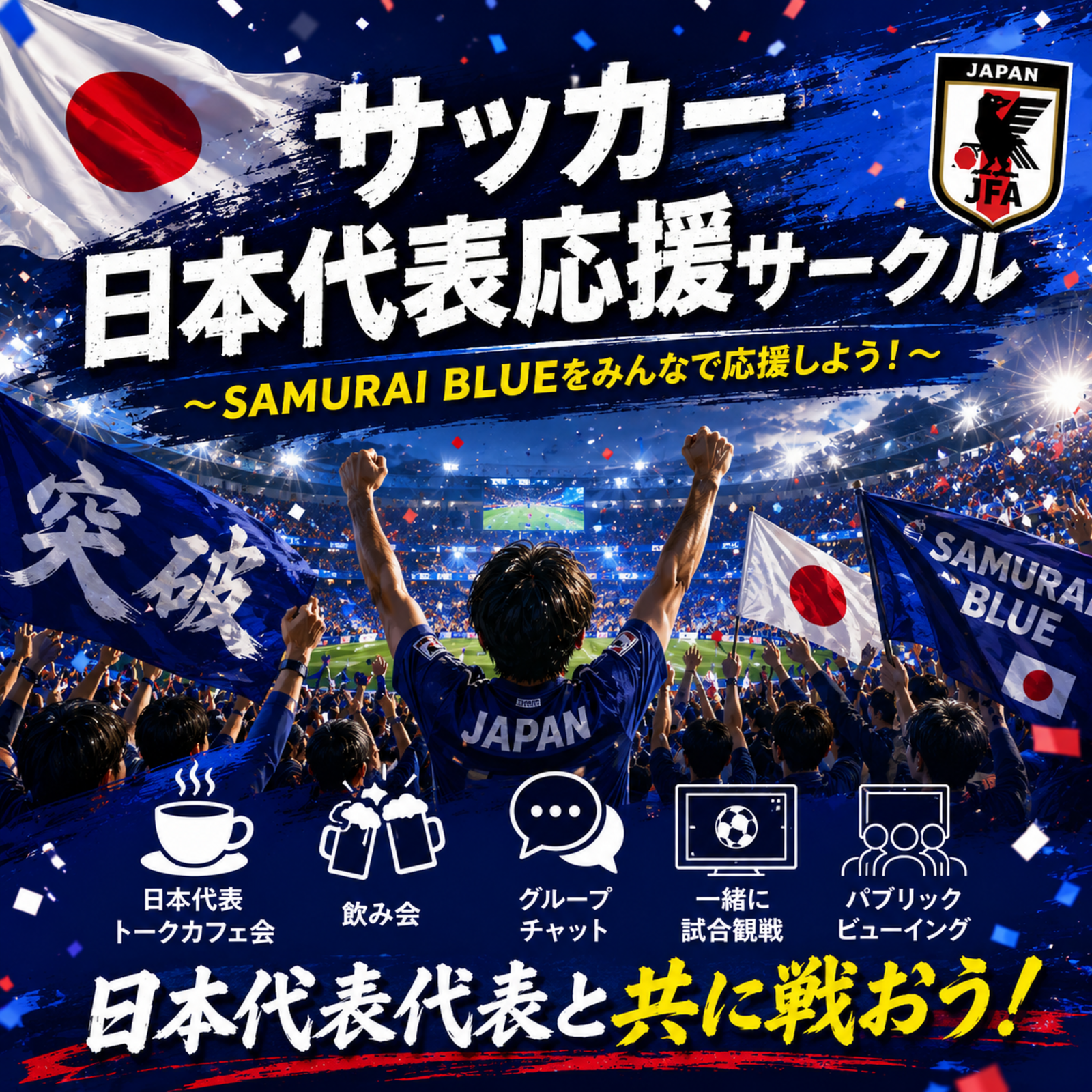 サッカー日本代表応援サークル