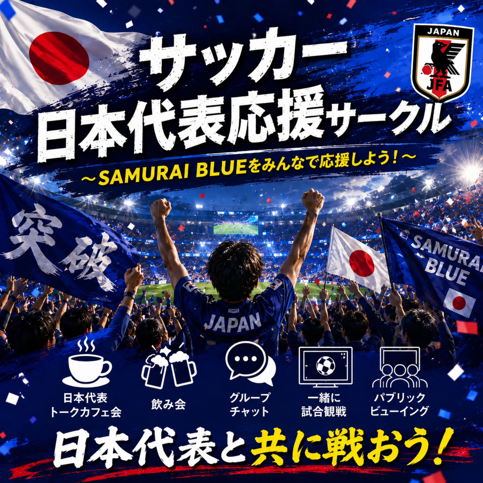 サッカー日本代表応援サークル