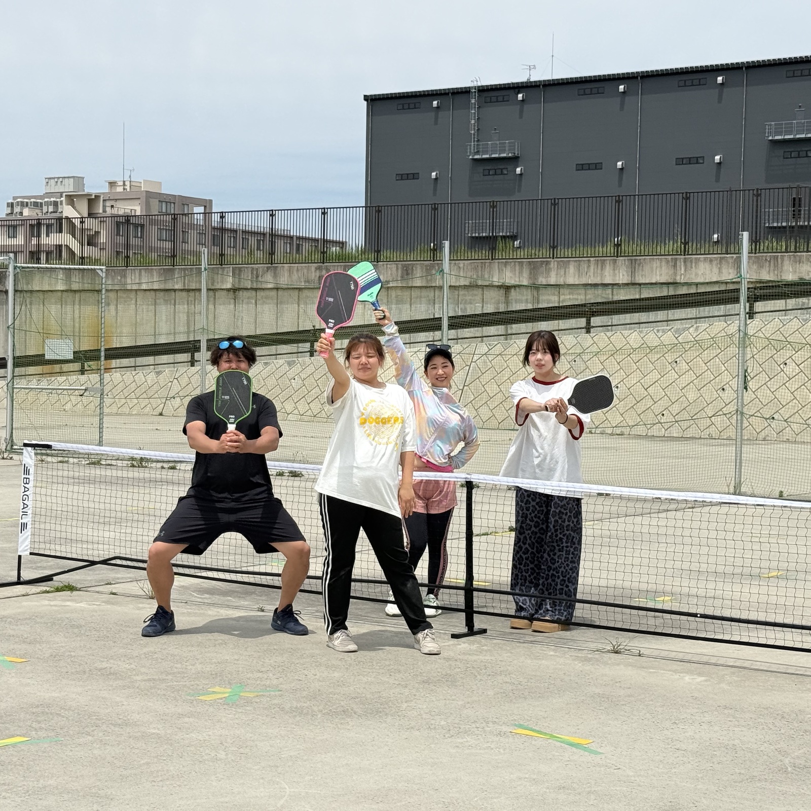 ピックルボールやりたい人〜🏏