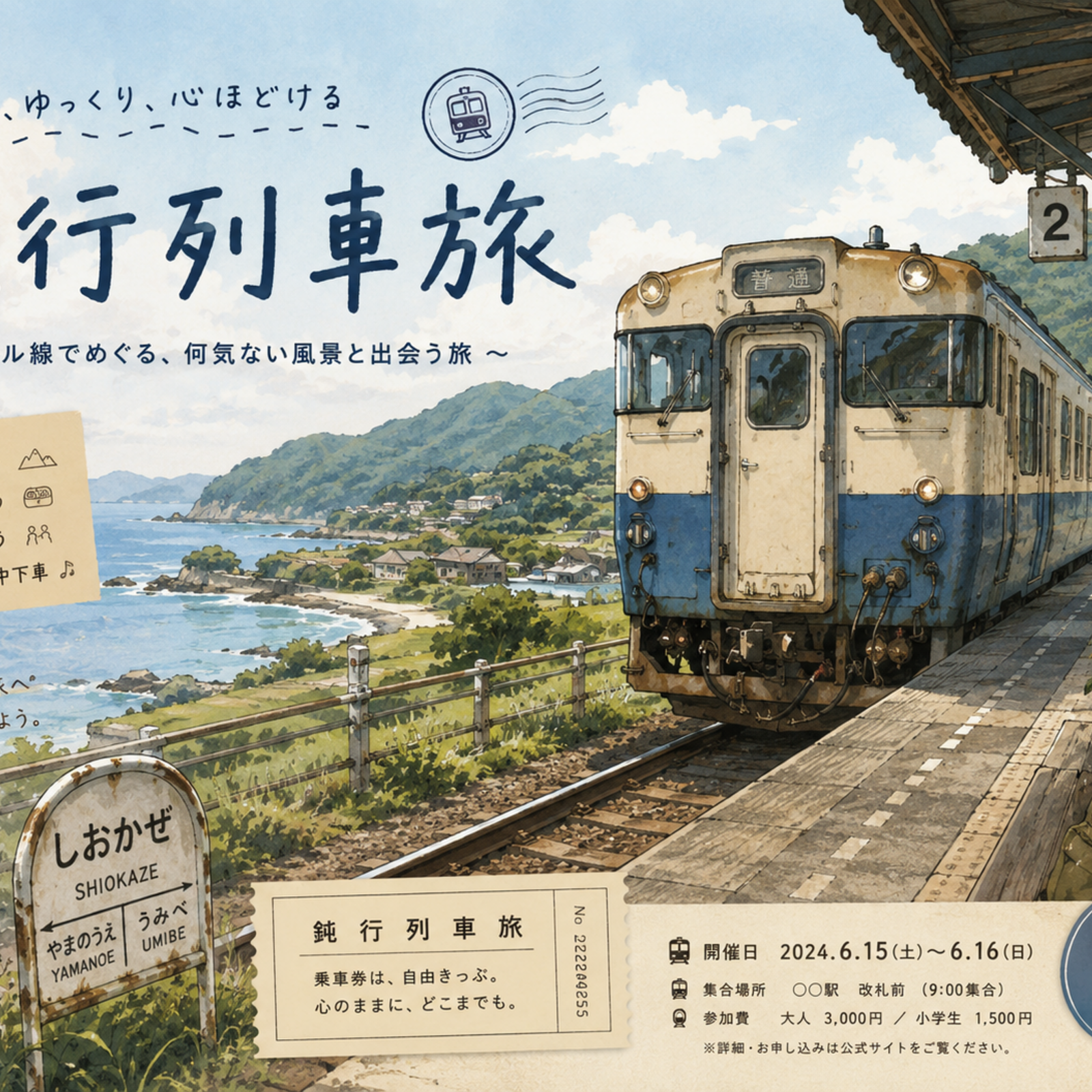 鈍行列車旅