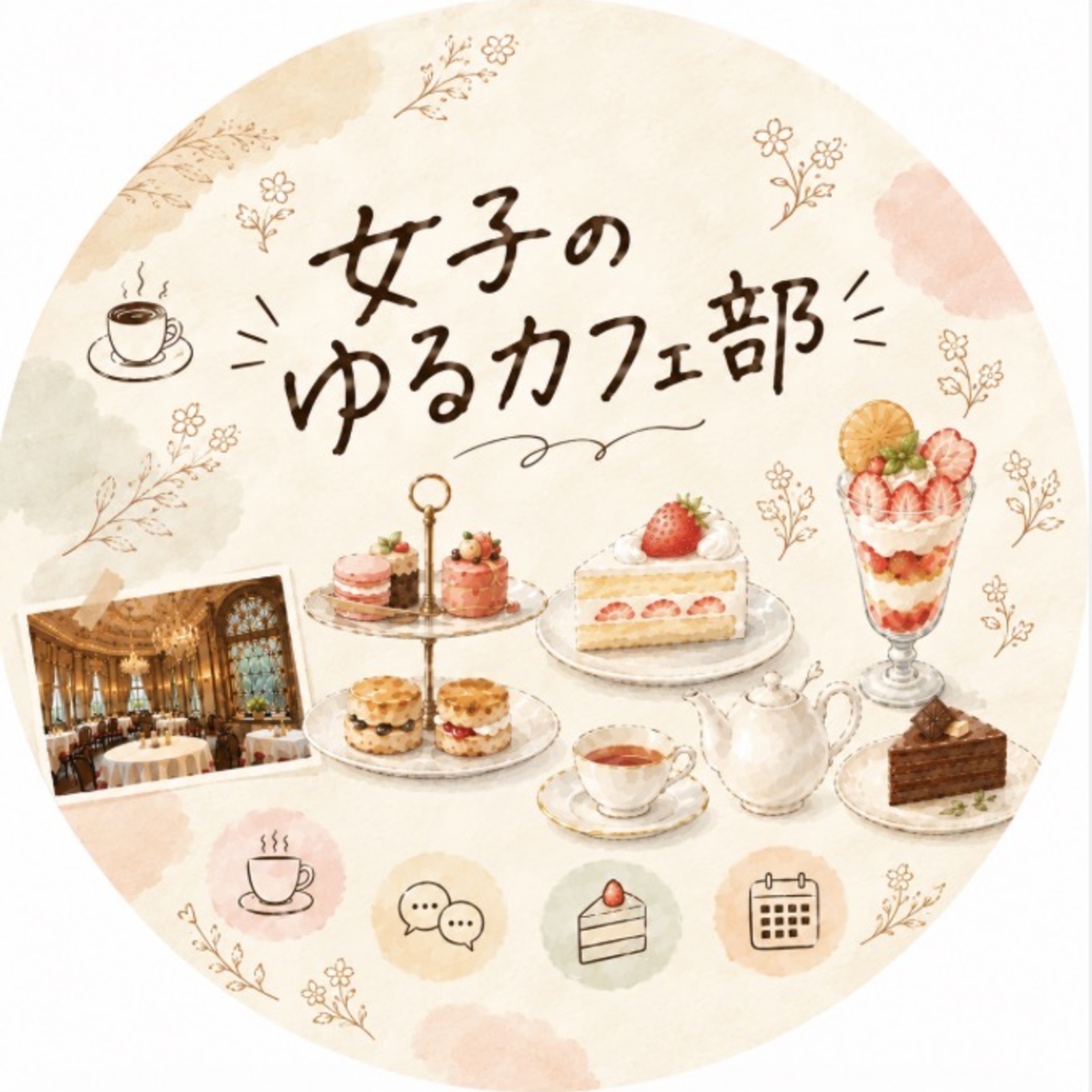女子のゆるカフェ部🍰