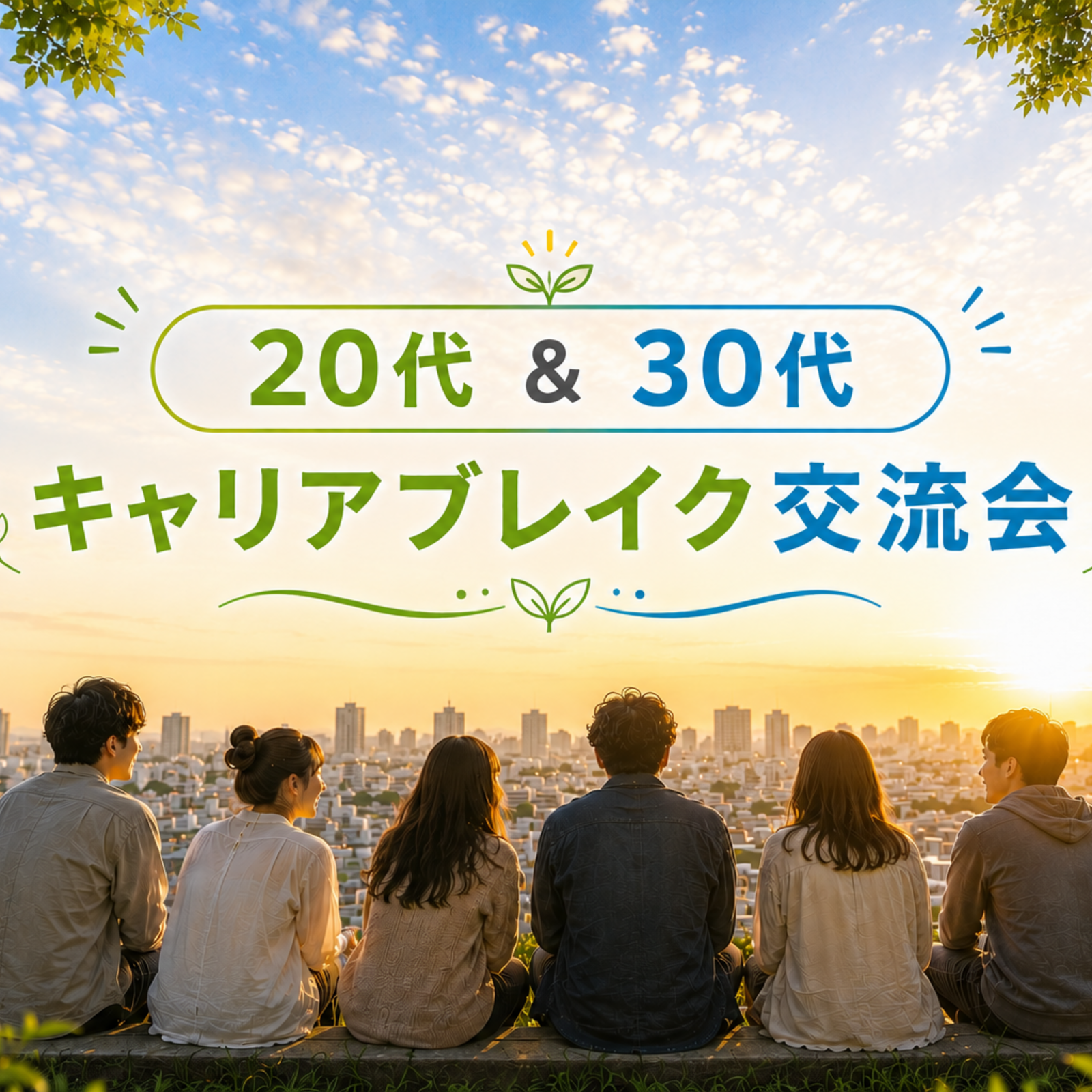 キャリアブレイク交流会🍀（20代＆30代）