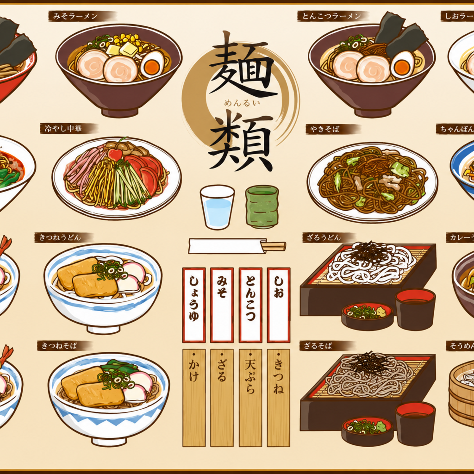麺類散歩【30代から40代の街歩き&麺類堪能】