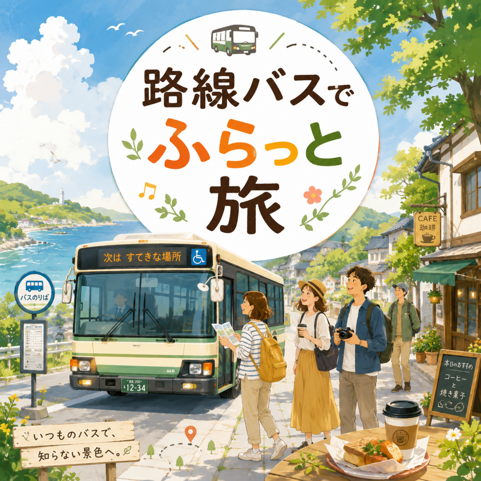 路線バスでふらっと旅