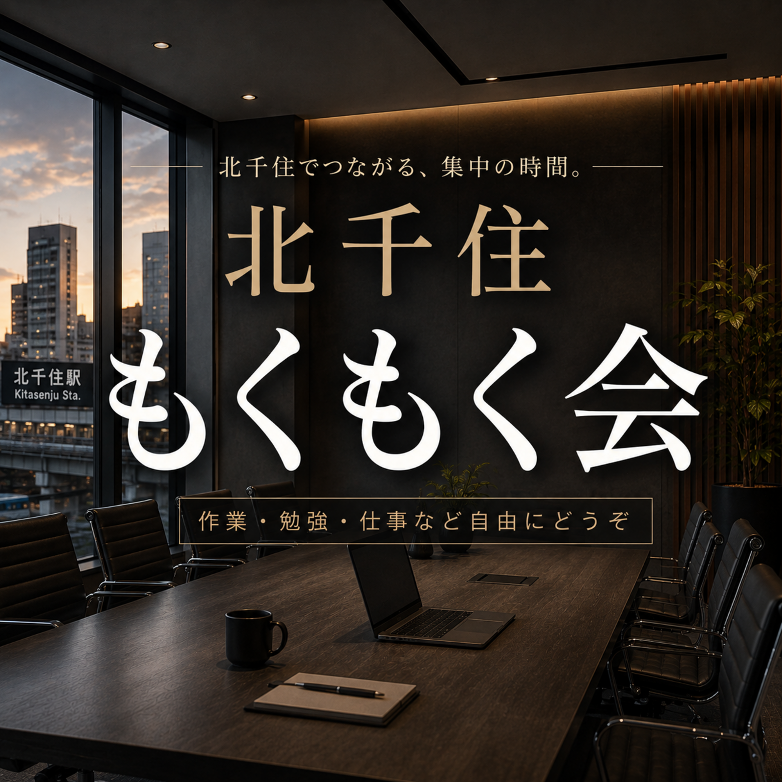北千住 もくもく勉強会