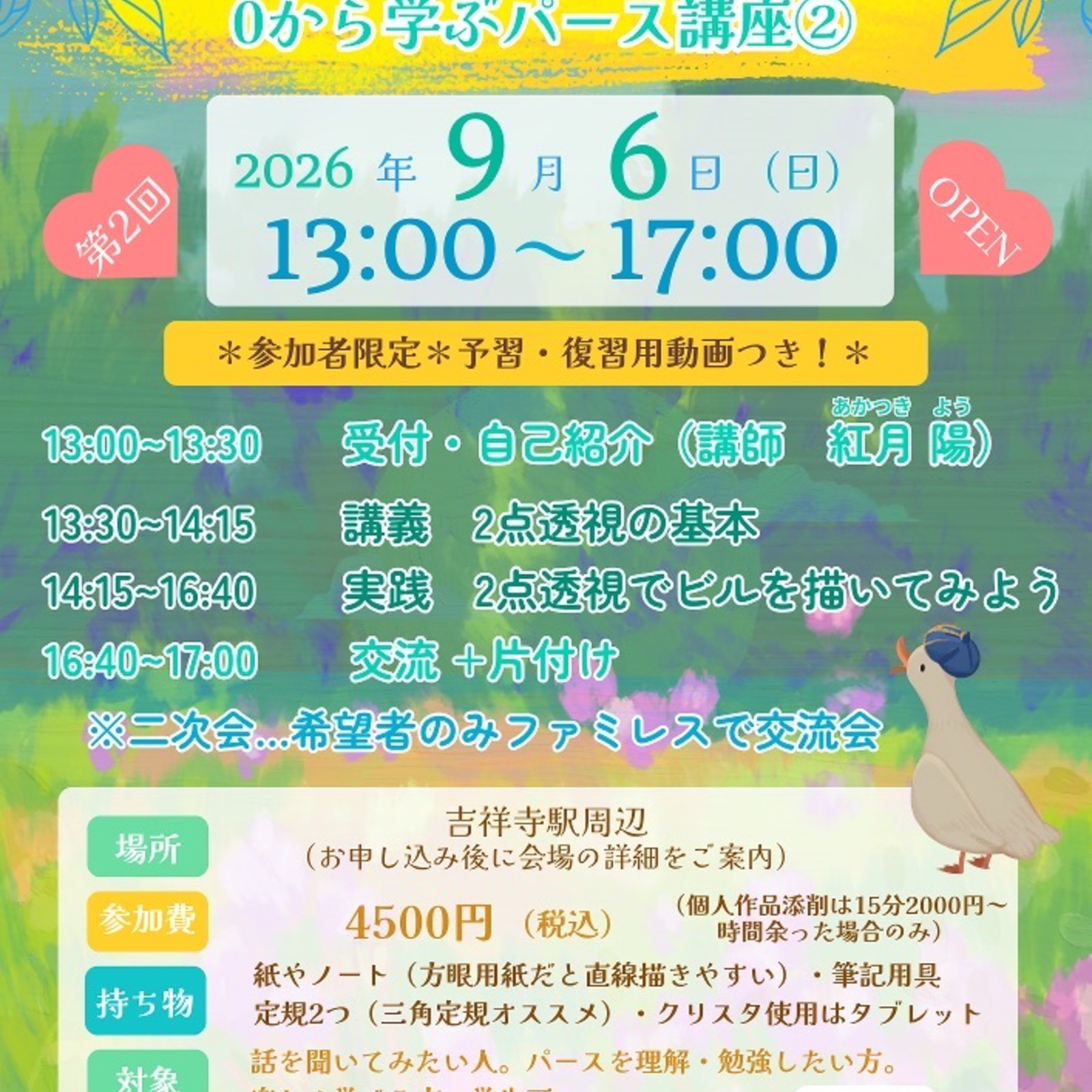お絵描き勉強会パステル