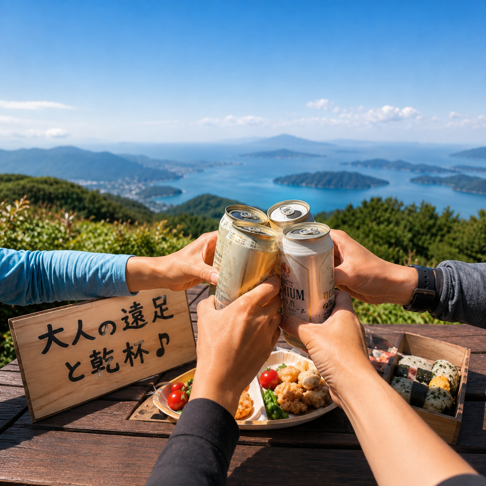 大人✨の遠足と乾杯🥂