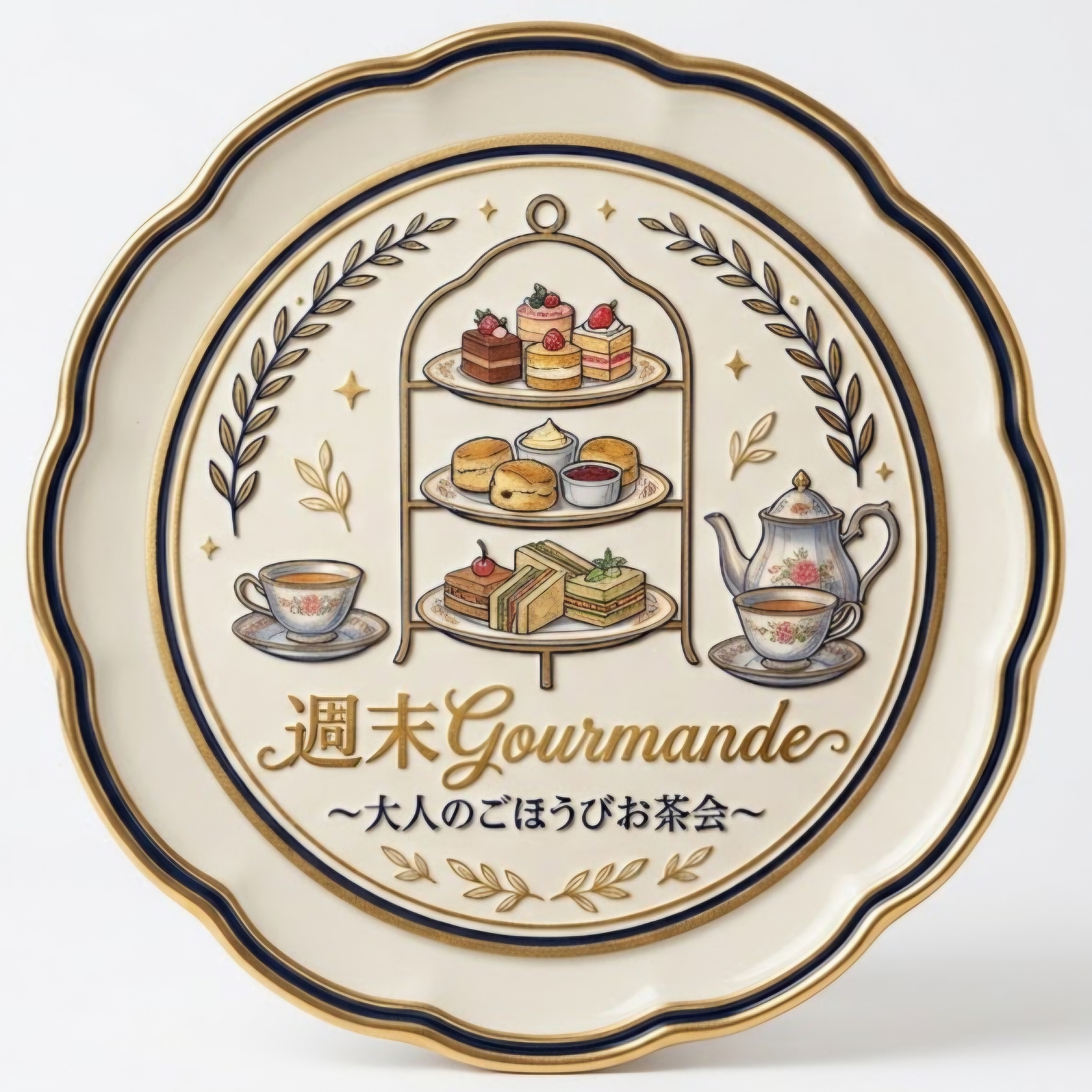 週末Gourmande～大人のごほうびお茶会〜
