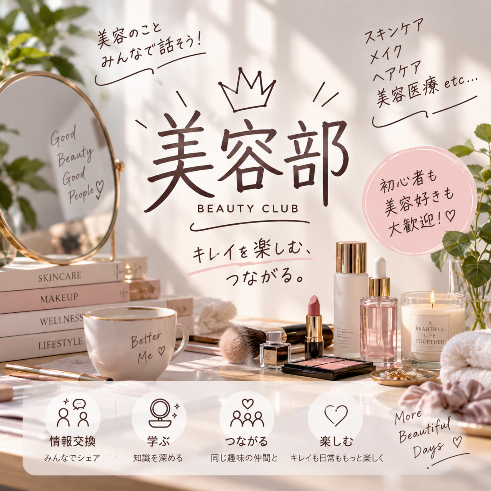 美容部