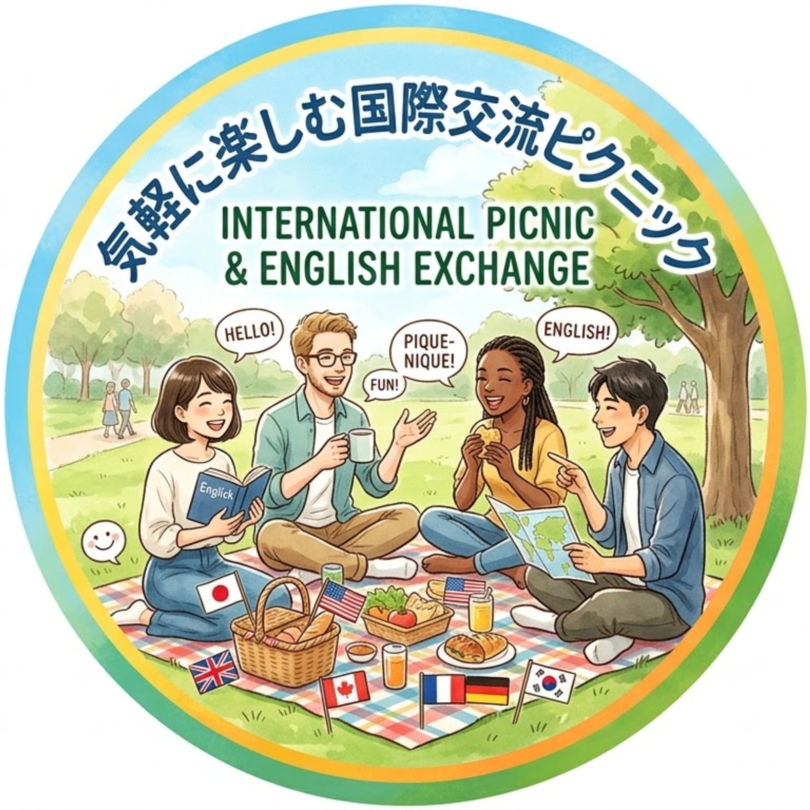 ​気軽に楽しむ国際交流ピクニック｜Tokyo international circle