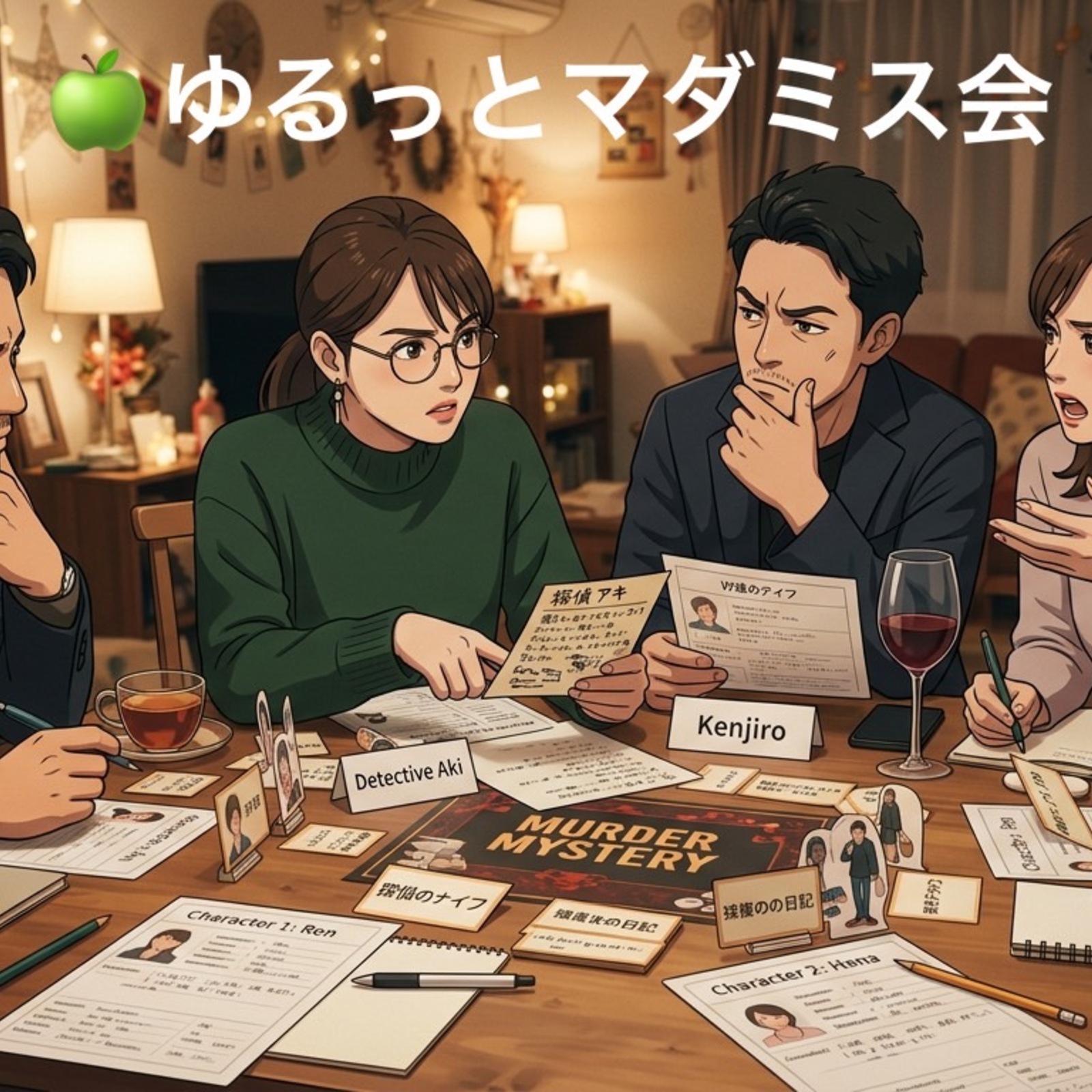 🍏初心者歓迎マダミス会