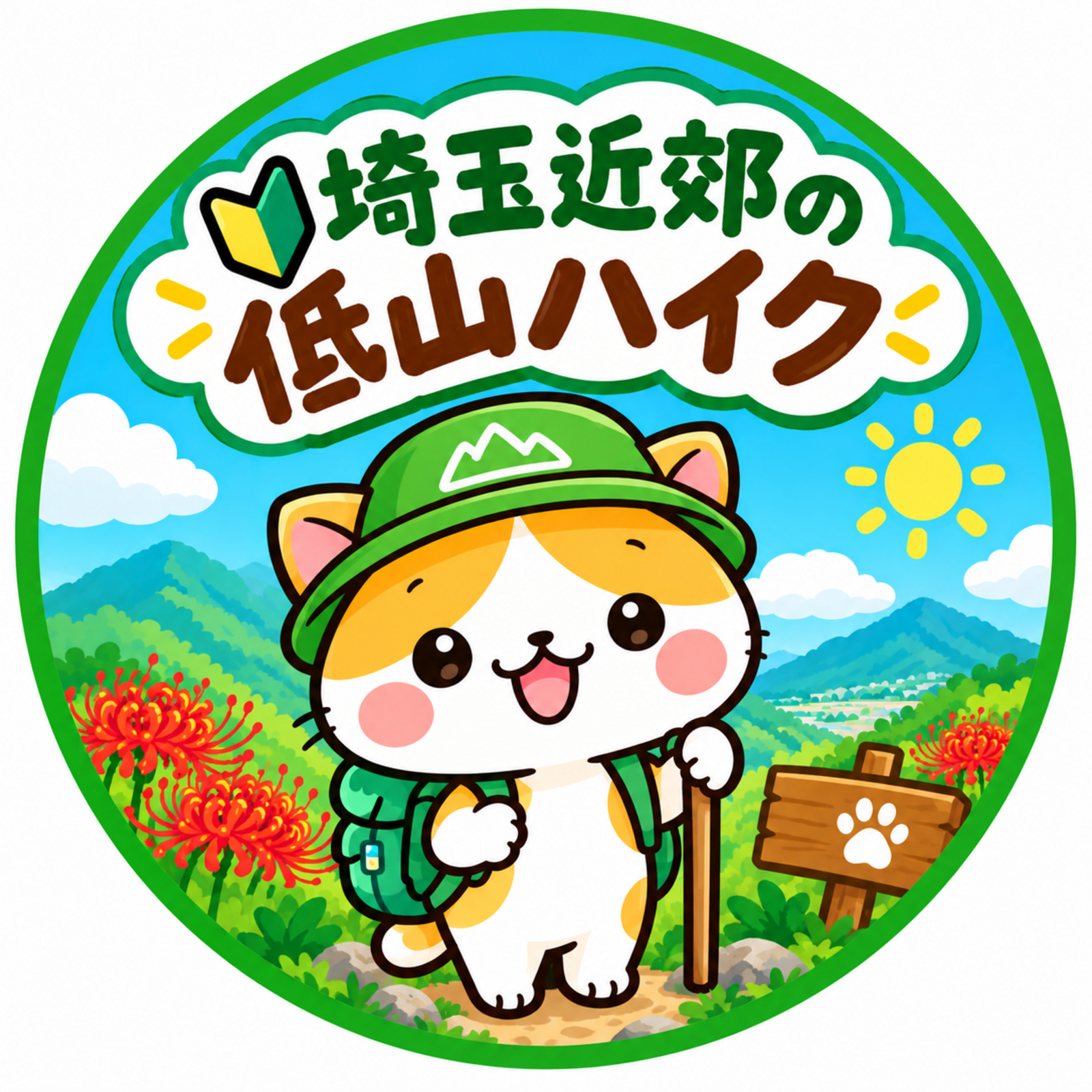 🔰埼玉近郊の低山ハイク🥾健康登山　つなげーと部