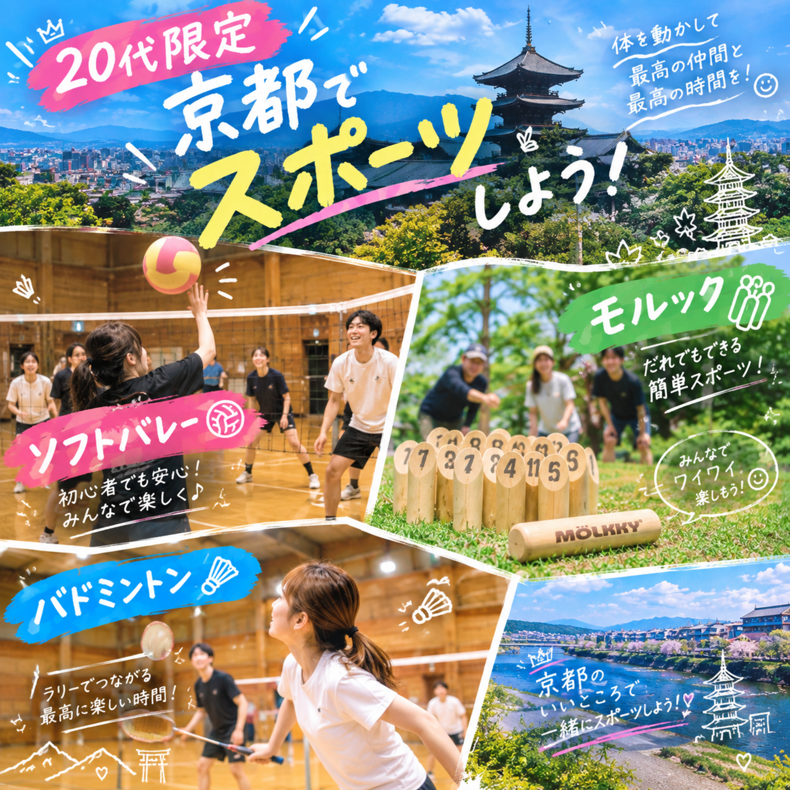 京都20代スポ友
