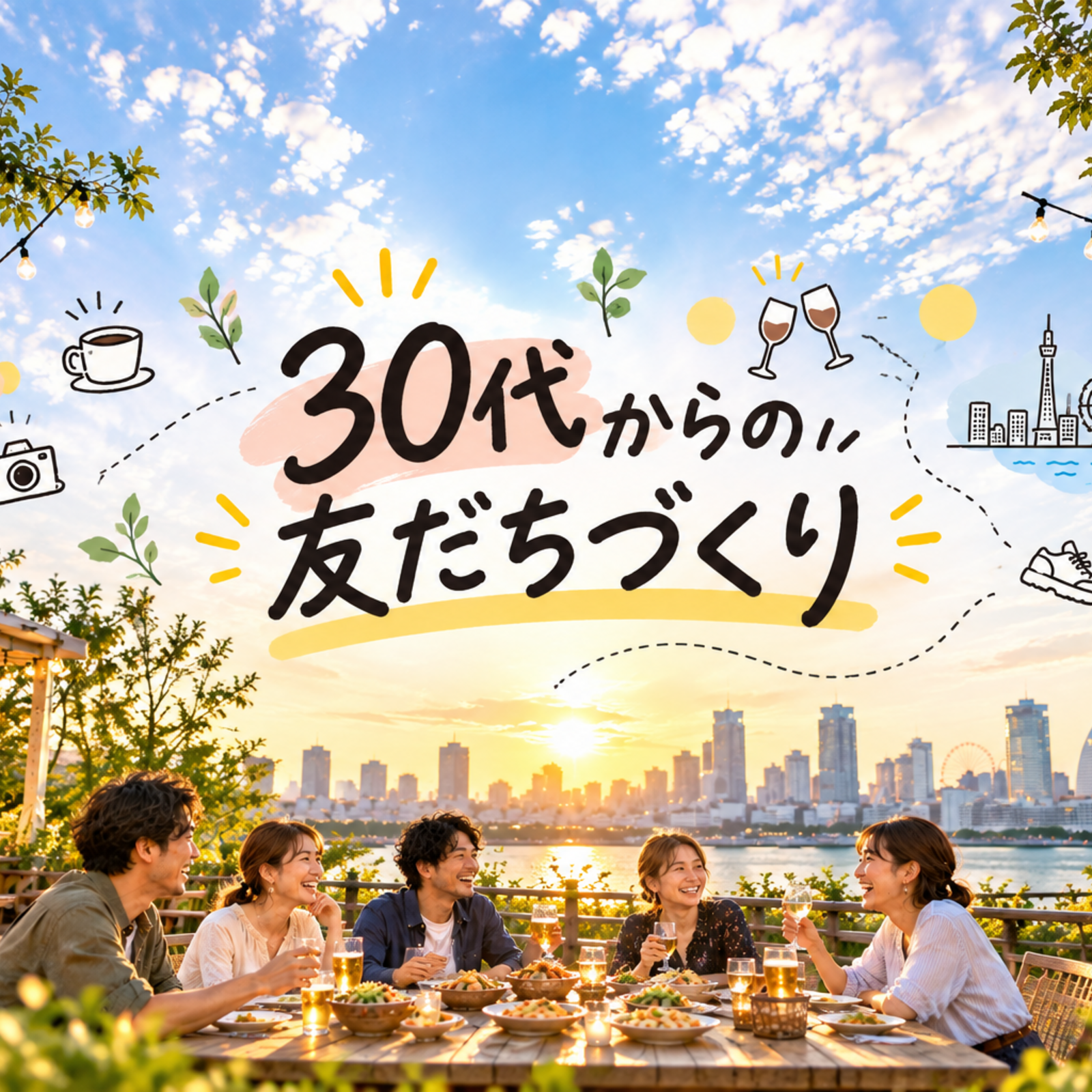 30代からの友だちづくり