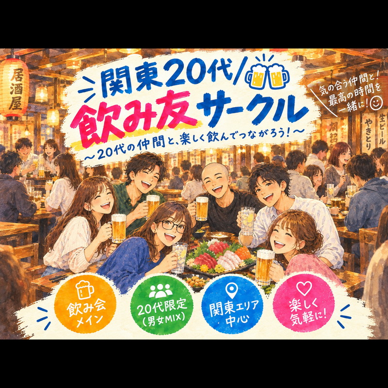 \関東20代/飲み友サークル🍻🍶
