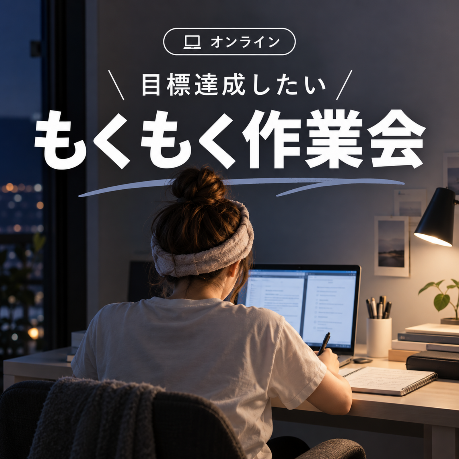 目標達成したいもくもく作業会