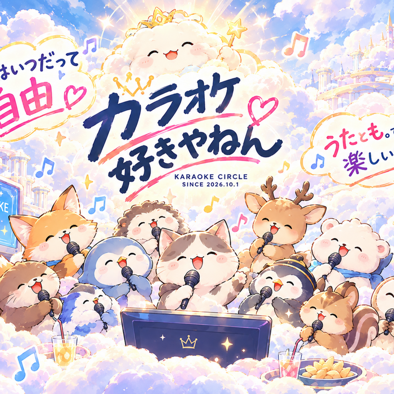 カラオケ好きやねん。