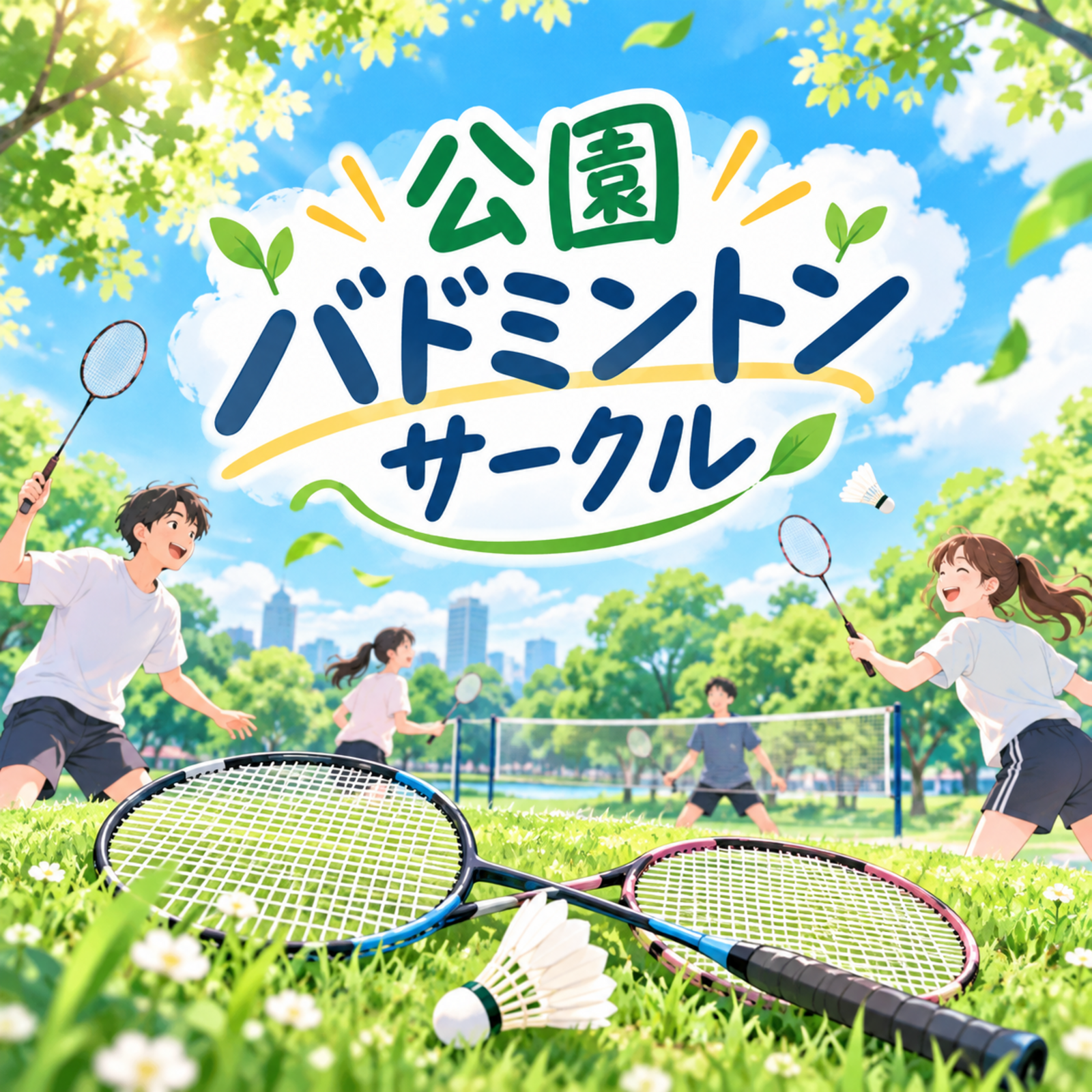 公園バトミントンサークル