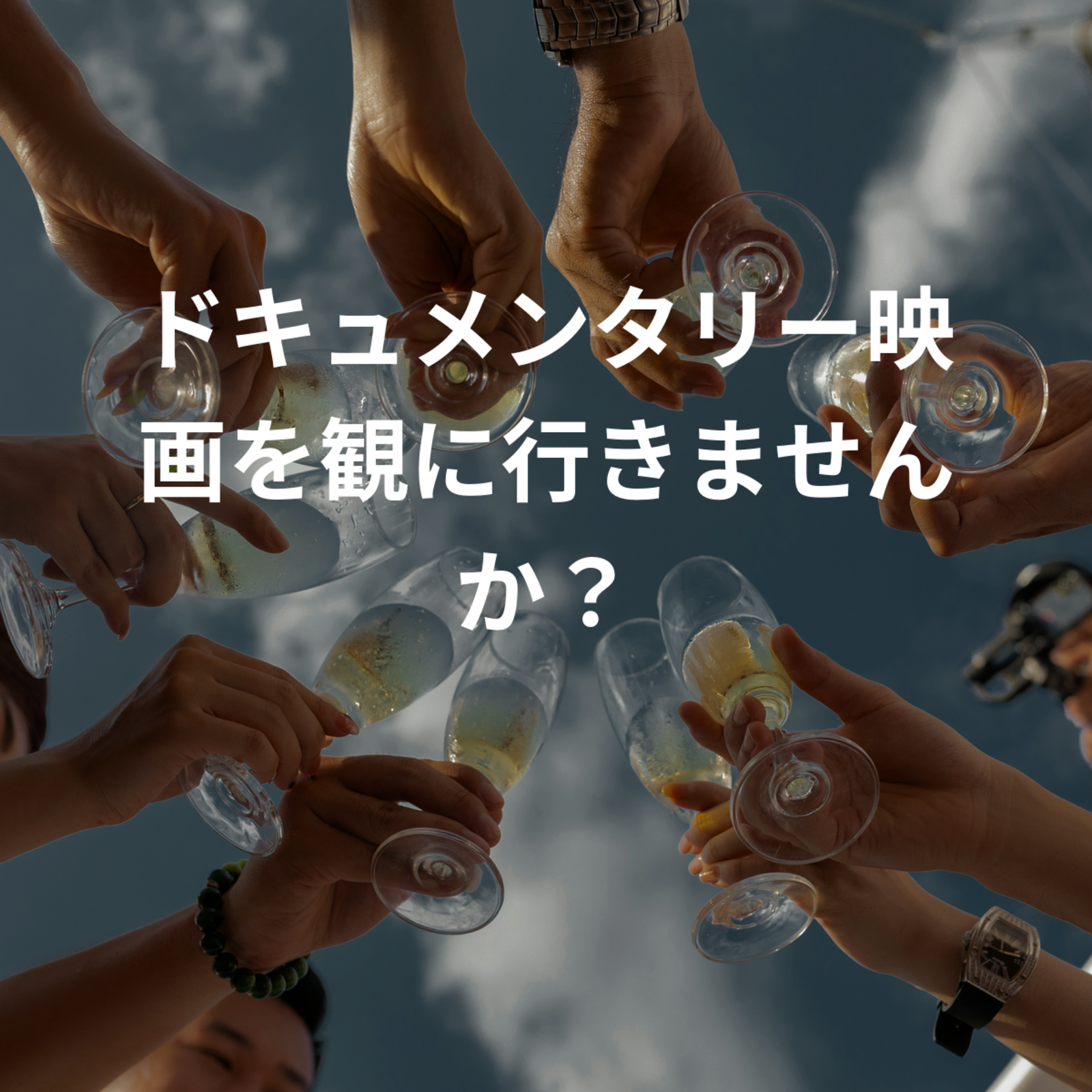 ドキュメンタリー映画を観に行きませんか？