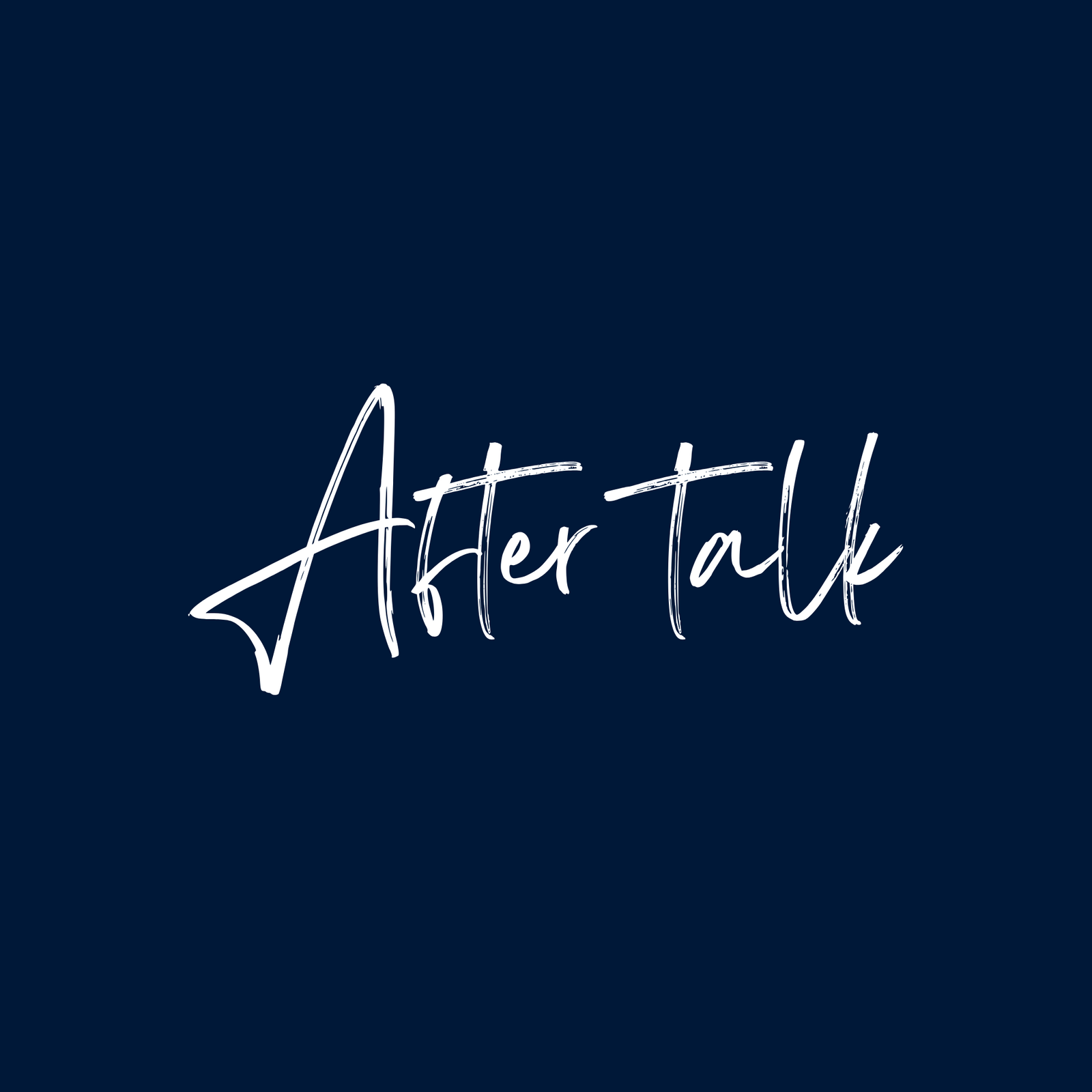 After talk