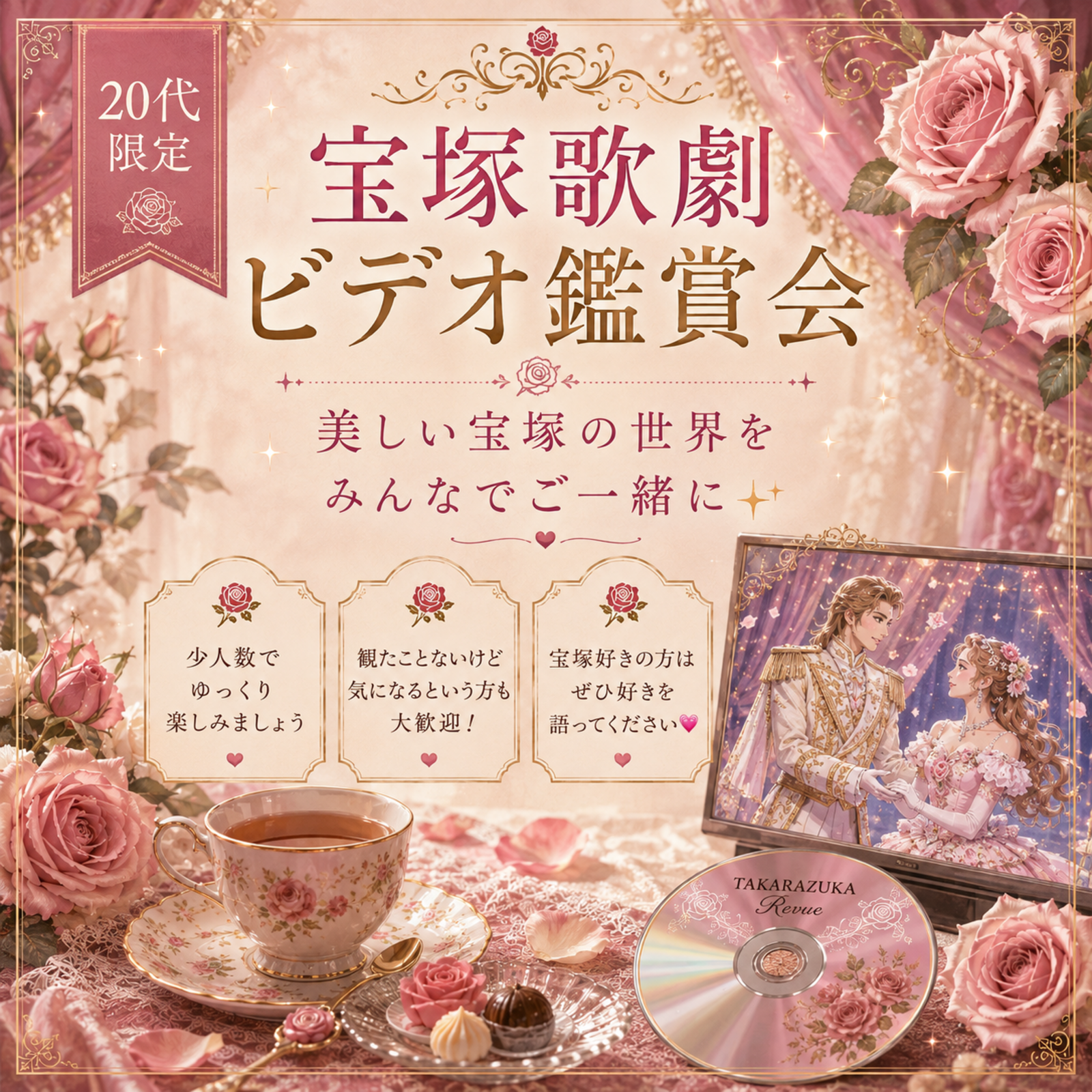 宝塚歌劇ビデオ鑑賞会🌙