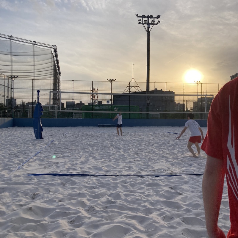 ビーチバレー民族🏐