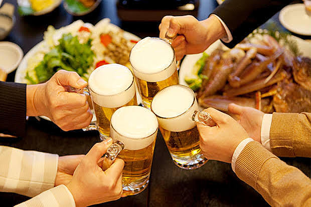 ちょこっと仕事の話もする飲み会