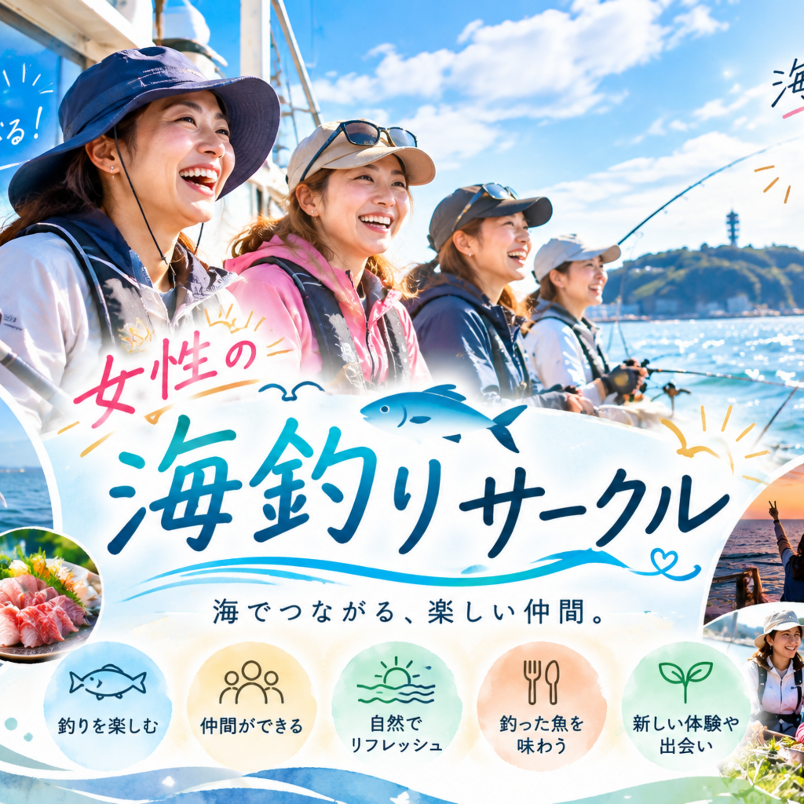 Ladies Angler Team〜海釣りを楽しむ女性限定チーム〜