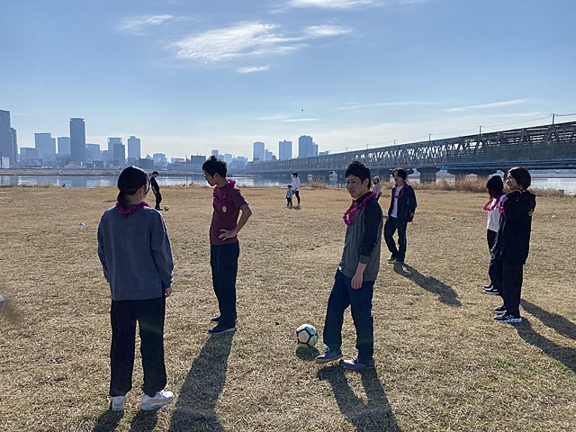 1月28日フットサルを開催しましたアンプ