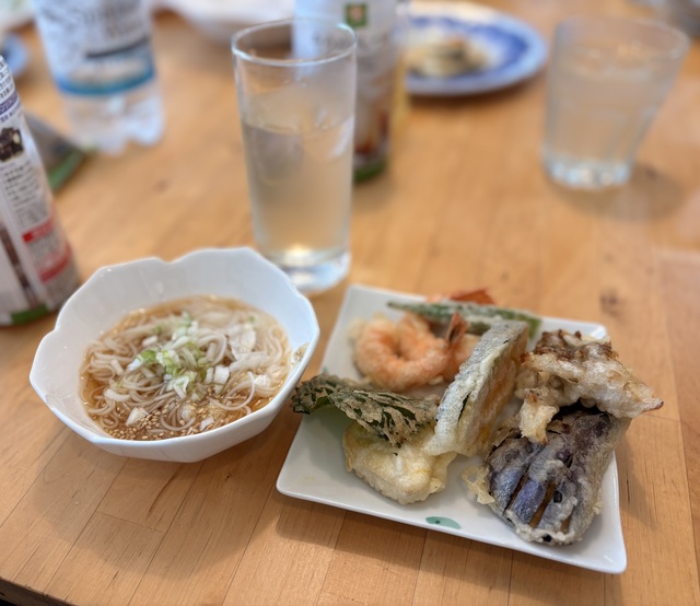 2026.7.26🍹梅ジュースと素麺と天ぷらと🦐𓂃 𓈒𓏸