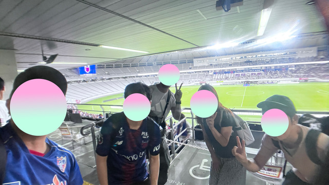 6/28サッカー観戦