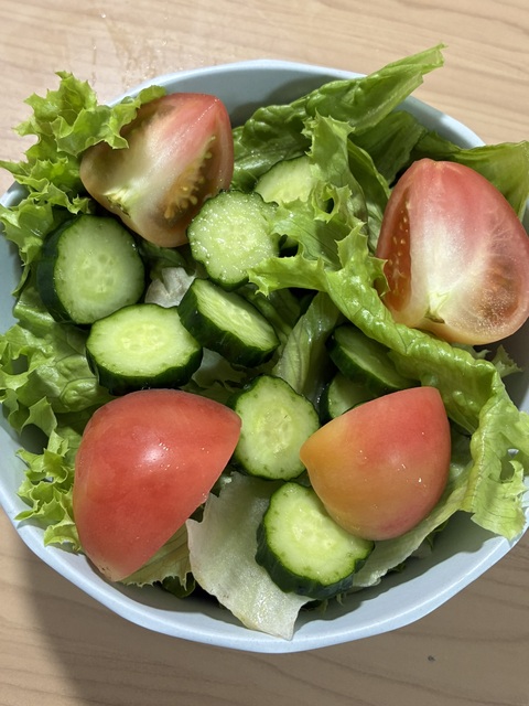 こちらは今日の夜ご飯になります🥗✨🌈
