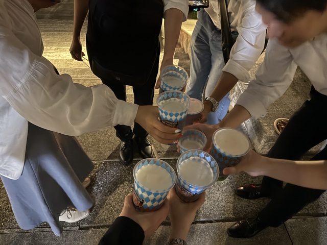 夜景とビールと🍻🌃