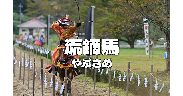 髙田馬場流鏑馬（やぶさめ）を見ます！雨天中止の場合は隣の早稲田大学ミュージアムに行きます。４つあります！