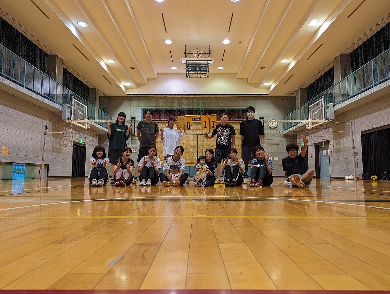 初心者だらけでゆるくバレーボール🏐