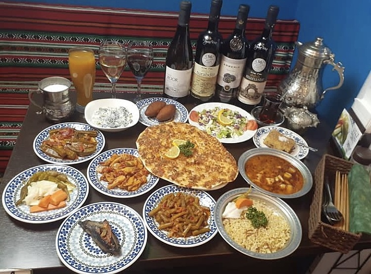 クルド料理を食べに行こうinメソポタミア ご飯会　異国料理　中東