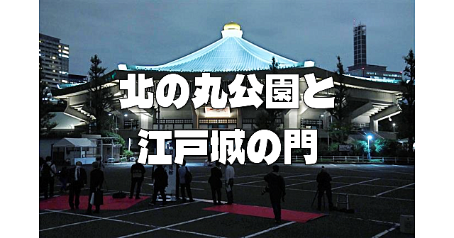 解説付き！北の丸公園と江戸城の門を巡る夜散歩をします♪