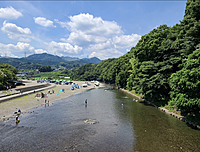 A5ランク黒毛和牛BBQ！川遊び！滝！