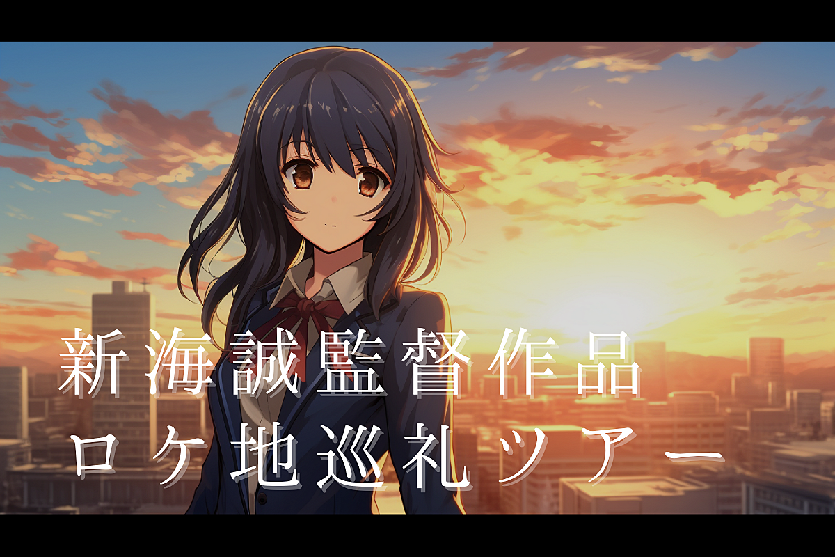 【ツアコン資格者が案内!/新宿御苑/カフェ/神社】新海誠監督作品のロケ地を巡るぶらり旅