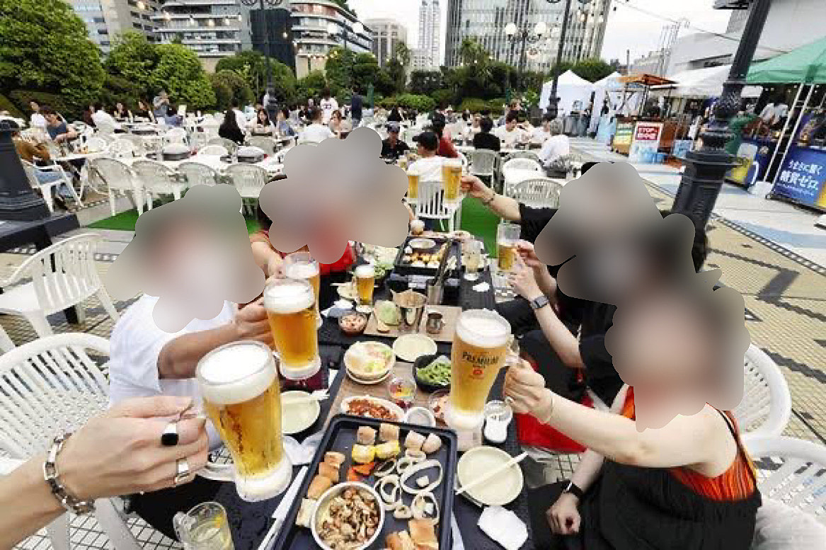 【華金】ビアガーデン飲み会🍺