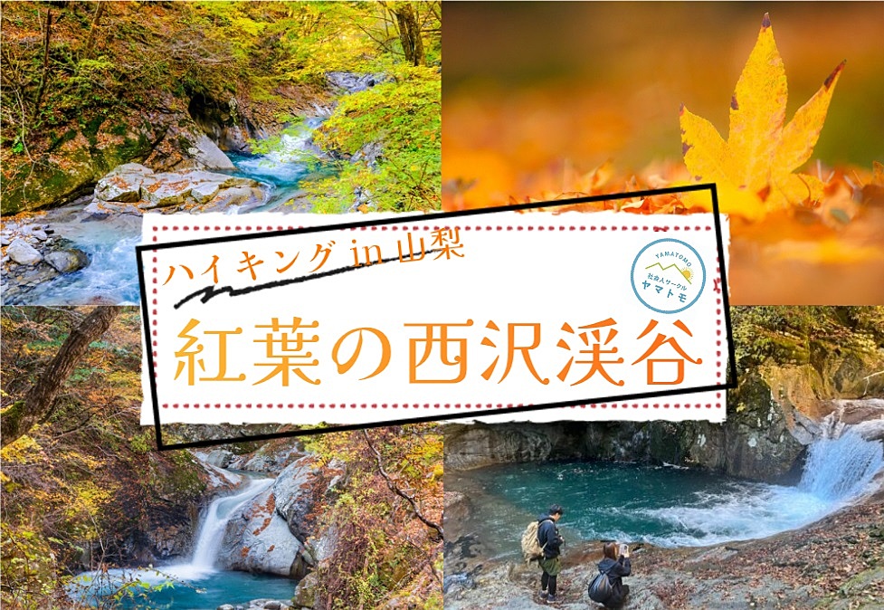 【20~30代限定】紅葉を楽しみながら西沢渓谷でハイキングを楽しむイベント