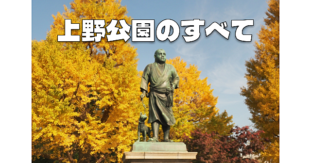 解説付き！上野公園の全スポットを巡る紅葉散歩。上野公園のすべてがわかります♪