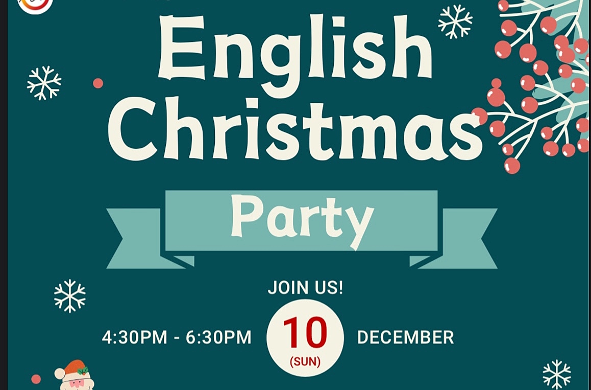 English Christmas Party!