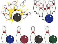 体を動かそう！！ボウリング！！